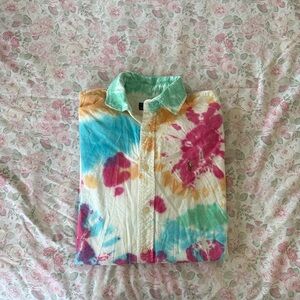 Polo Ralph Lauren Oxford shirt tie dye